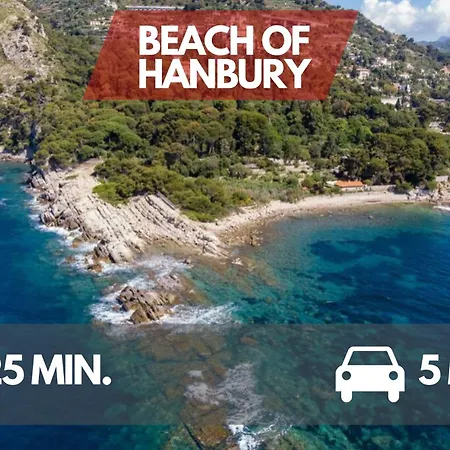 Apartmán 5 Min Hanbury Gardens, Amazing Sea View