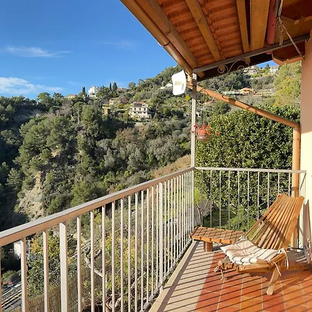 5 Min Hanbury Gardens, Amazing Sea View Apartmán Ventimiglia